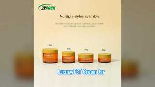 Giải pháp đóng gói sản phẩm chăm sóc da PET Cream Jar cao cấp