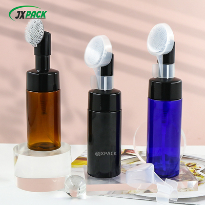 100ml Cosmetic Foamer Flask PET Skincare Packaging Flasks With Foam Pump / Cleaning Brush (Nhiều loại kem dưỡng da PET có máy bơm bọt hoặc bàn chải làm sạch)