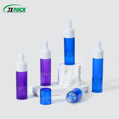 Chai nhỏ giọt PET hai đầu 15ml và 20ml thiết kế riêng cho bao bì tinh chất và nước chăm sóc da